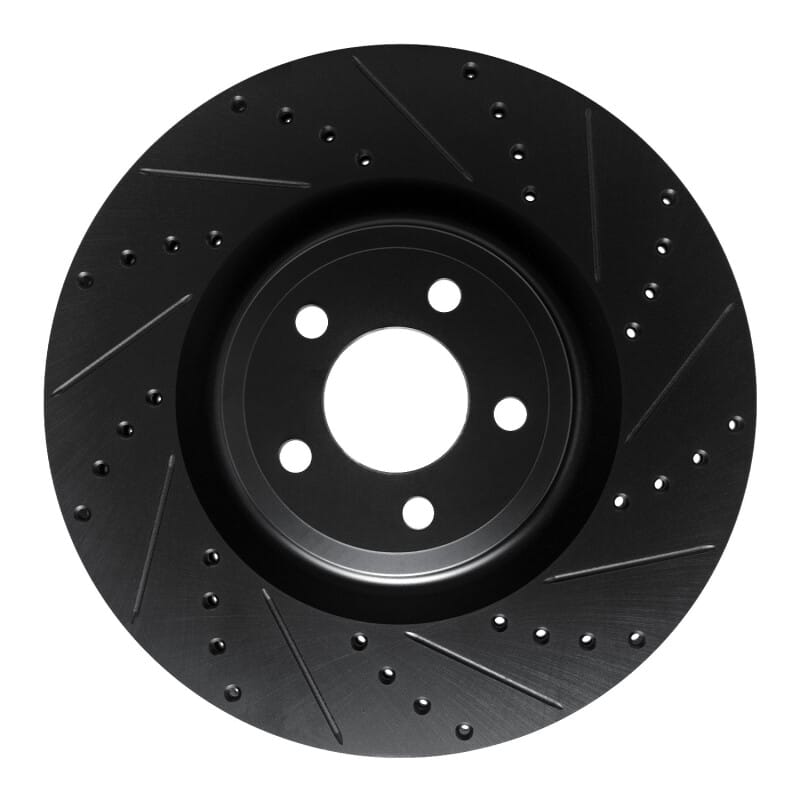 R1 Concepts — R1 20-25 Ford Explorer Front Right Drilled & Slotted Black Brake Rotor
R1 Brake Rotor Drill
