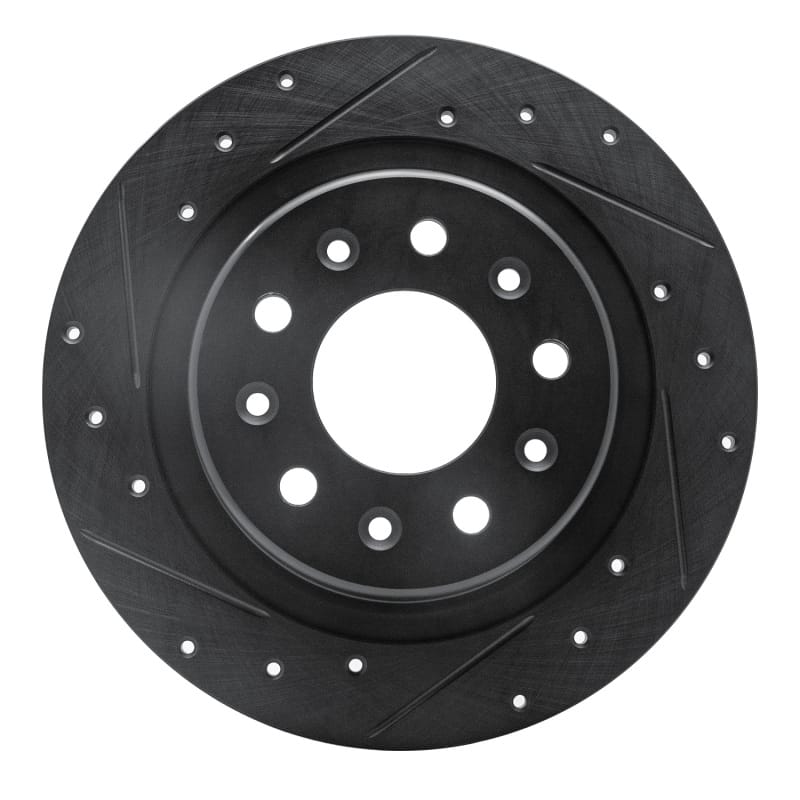 R1 Concepts — R1 2016-2025 Buick Envista Rear Left Drilled & Slotted Black Brake Rotor
R1 Brake Rotor Drill