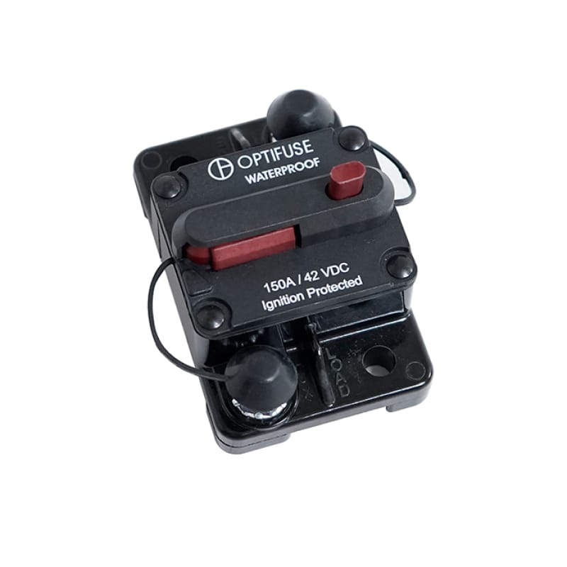 Nitrous Express — Nitrous Express Surface Mount Manual Reset 150A 42 VDC Circuit Breaker
Circuit Breaker
