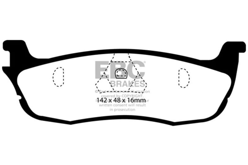 EBC — EBC 97-99 Ford Expedition 4.6 2WD Greenstuff Rear Brake Pads
Disc Brake Pad