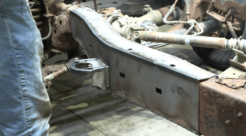 RustBuster — Rustbuster 2000-2006 Toyota Tundra Access Cab 6.5Ft Bed Front Body Mount Right Side