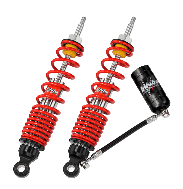 Bitubo Suspension — Bitubo WMI0 Twinshocks Adjustable: Spring Preload, Length 322mm