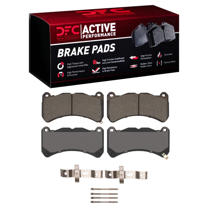 DFC — DFC 08-25 Lexus IS F Front Active Performance Pads and Hardware Kit
DFC Brake Pad Set