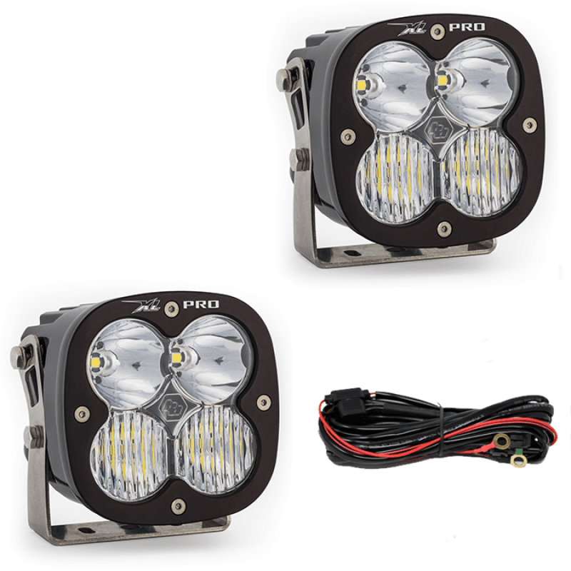 Baja Designs — Baja Designs Jeep JL/JT Rubicon Steel Bumper LED Light Kit XL Pro