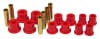 Prothane — Prothane 89-95 Ford Ranger Spring & Shackle Bushings - Red
SPRING/SHACKLE BUSH