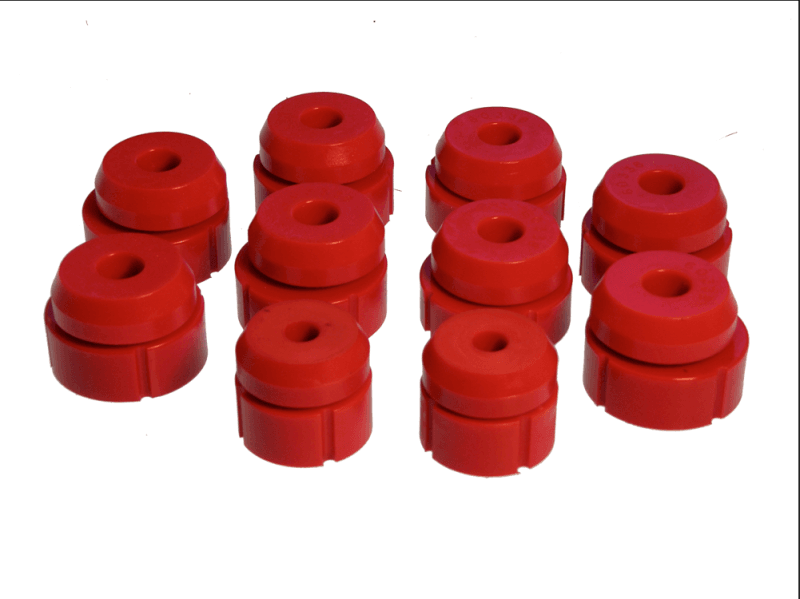 Prothane — Prothane 80-96 Ford Bronco 2wd/4wd Body Mount - Red
BODY/SUB-FRAME MNTS