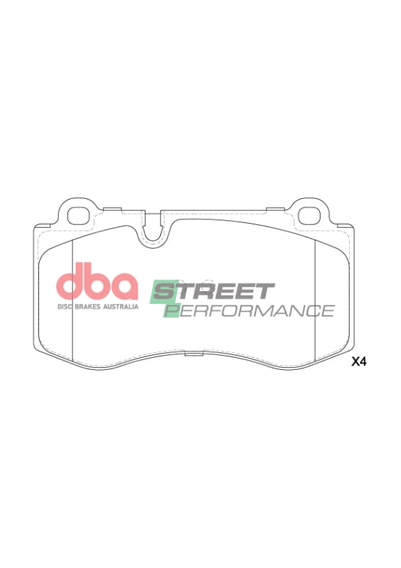 DBA — DBA 07-14 Mercedes-Benz CL550 SP Performance Front Brake Pads
Brake Pad