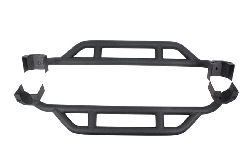 Fishbone Offroad — Fishbone Offroad 07-18 Jeep JK 2 Door Wrangler JK Steel Rock Sliders - Blk Textured Powdercoat