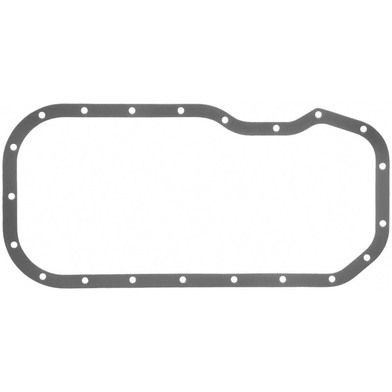 Fel-Pro — Fel-Pro Toyota Corolla OS 30639 Engine Oil Pan Gasket Set High-Temperature Rubber-Coated Fiber