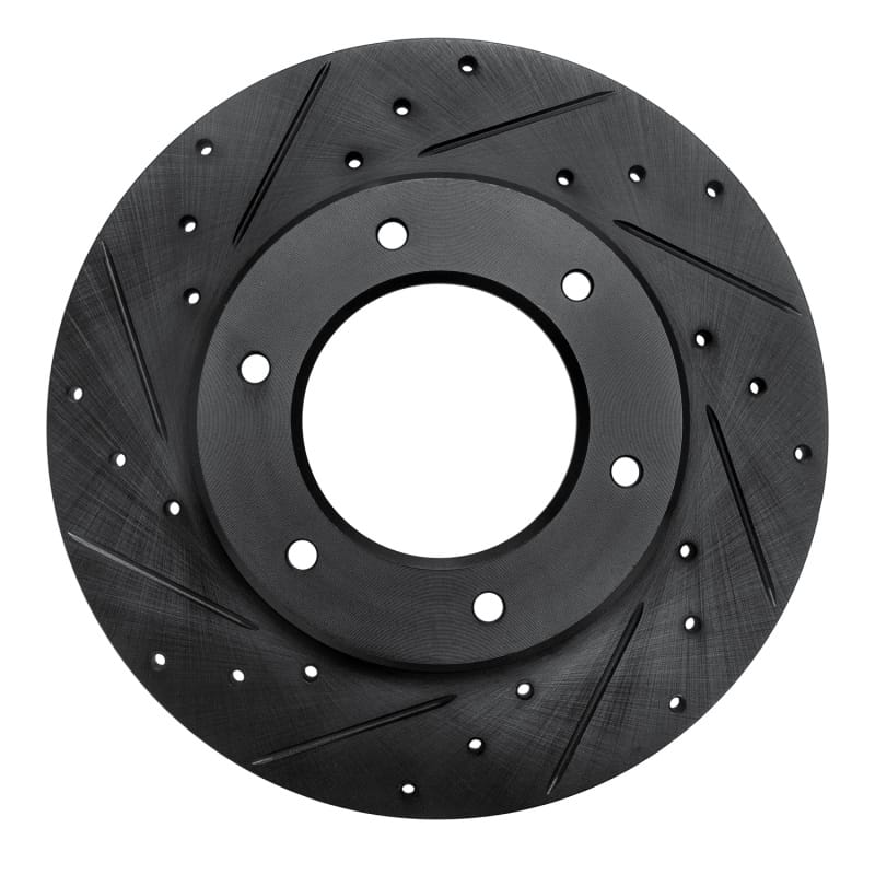 R1 Concepts — R1 79-80 Toyota Pickup Front Left Drilled & Slotted Black Brake Rotor
R1 Brake Rotor Drill