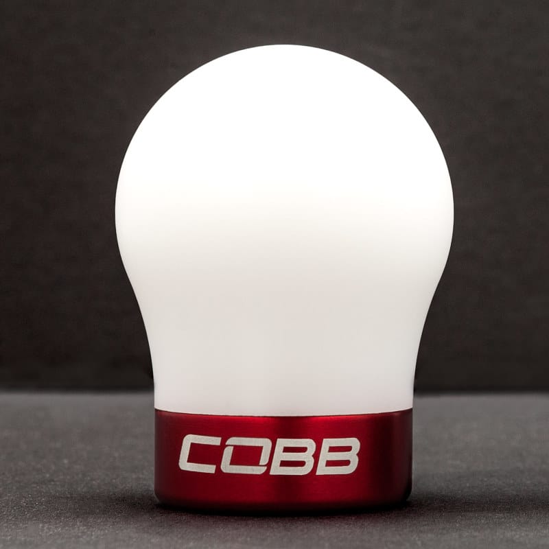 COBB — Cobb Volkswagen Red Base White Shift Knob
