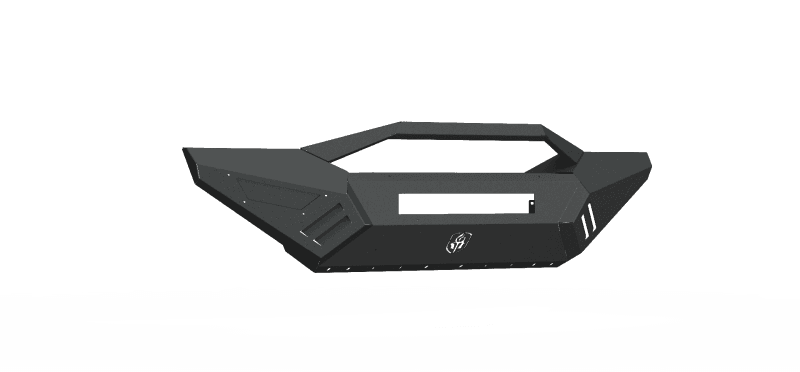 Road Armor — Road Armor 18-20 Jeep Wrangler JL Spartan Front Bumper Bolt-on w/Pre-Runner Guard - Tex Blk