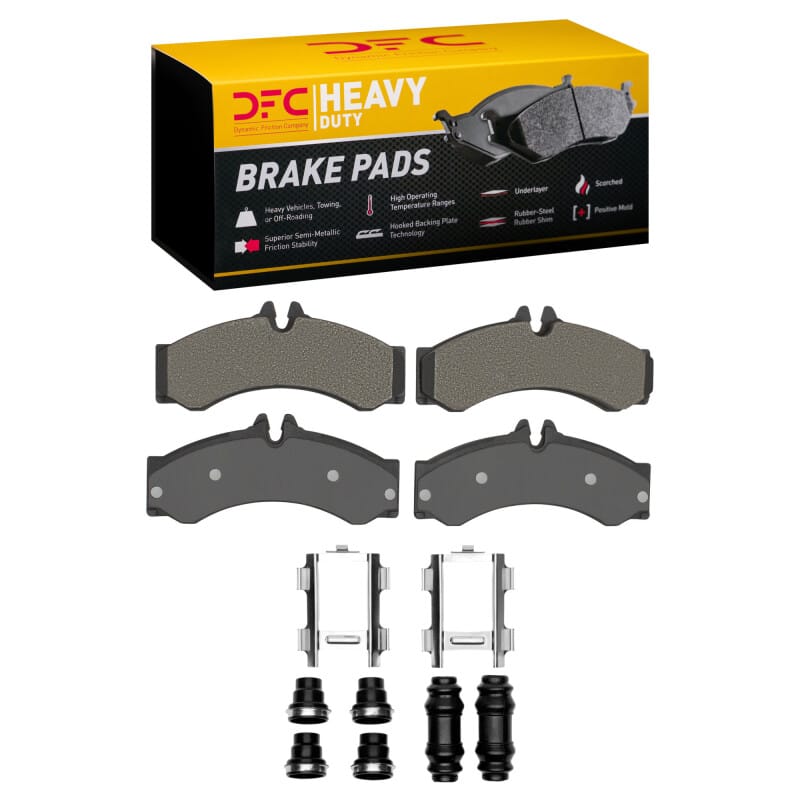 DFC — DFC 02-06 Dodge Sprinter 3500 Rear/Front Heavy Duty Pads and Hardware Kit