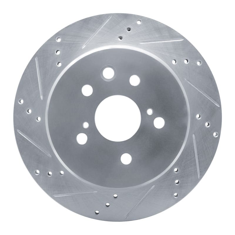 R1 Concepts — R1 06-20 Lexus GS200T Rear Left Drilled & Slotted Silver Brake Rotor
R1 Brake Rotor Drill