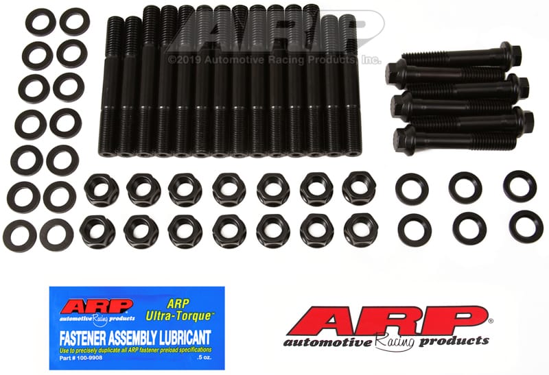 ARP — ARP BBC Dart Big M 4-bolt Cast Iron Caps Main Stud Kit