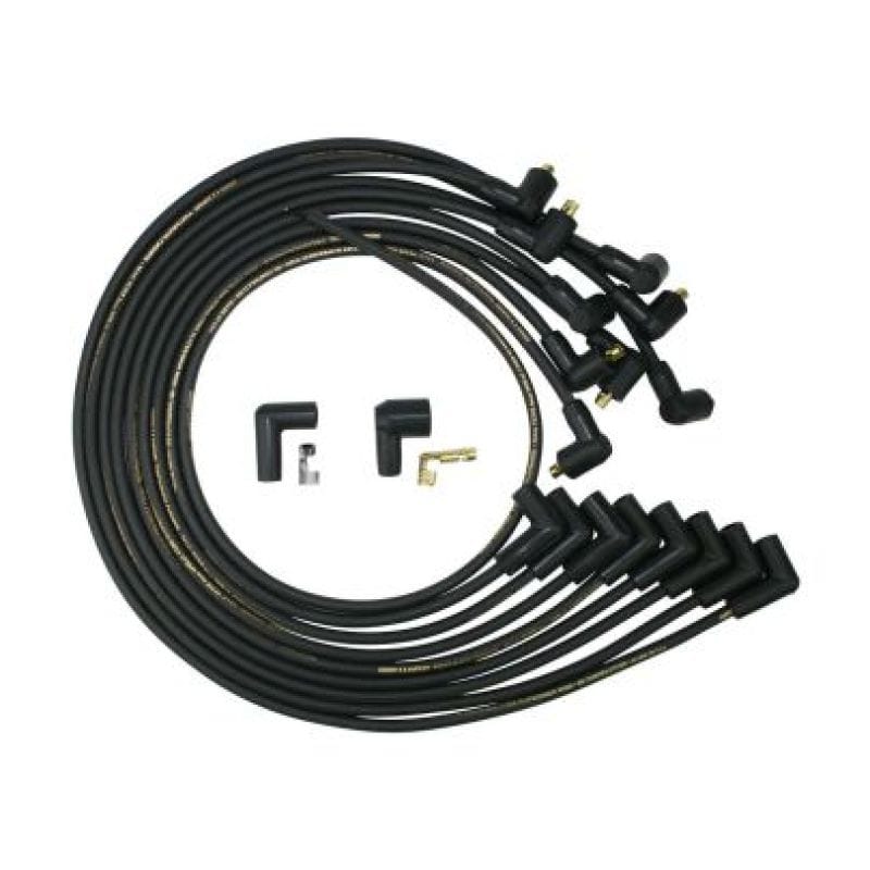 Moroso — Moroso BBC Non-HEI Crab Cap Mag Tune 90 Degree Ignition Wire Set