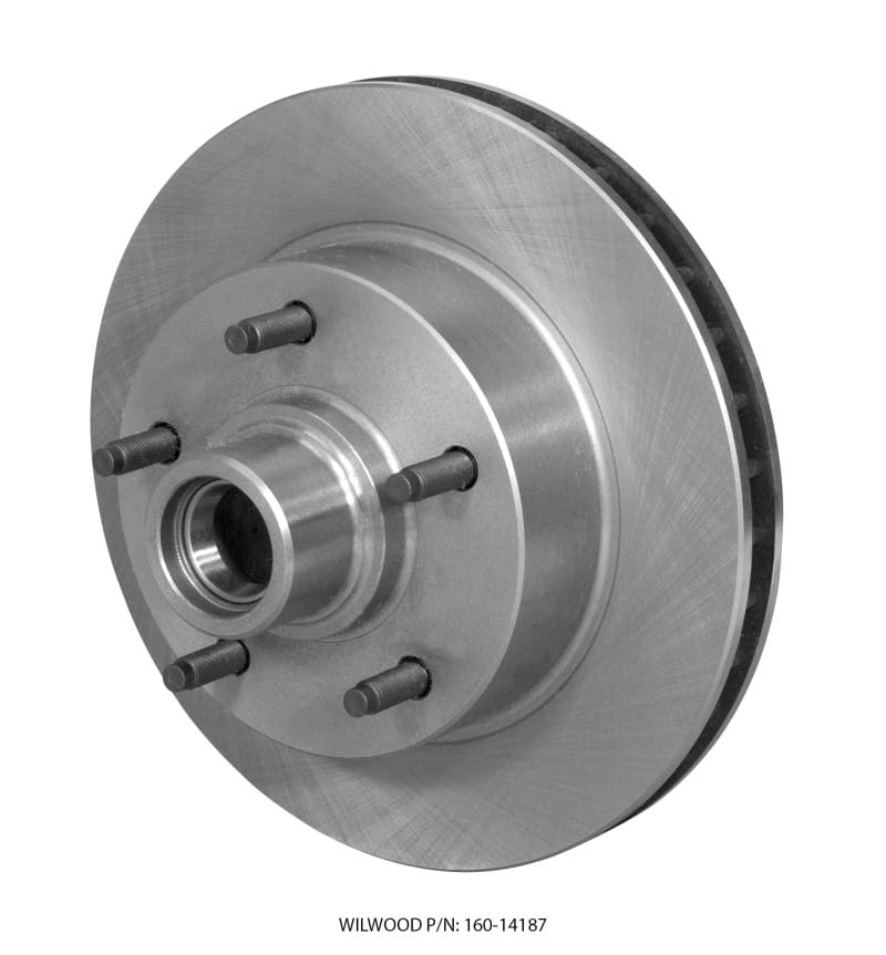 Wilwood — Wilwood Rotor-Vented w/ Hub & Studs 11.72. x 1.19 - 5 on 5.50in Ford F100
BRAKE ROTOR
