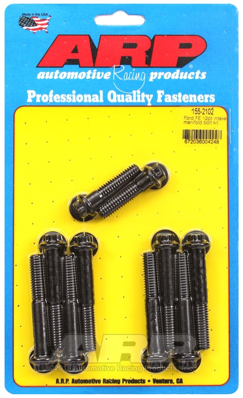 ARP — ARP Ford FE 12pt Intake Manifold Bolt Kit