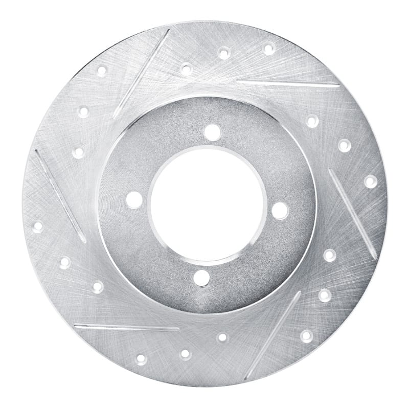 R1 Concepts — R1 75-82 Nissan 210 Front Left Drilled & Slotted Silver Brake Rotor
R1 Brake Rotor Drill