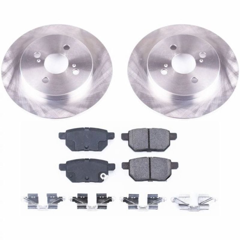 PowerStop — Power Stop 12-18 Toyota Yaris Rear Autospecialty Brake Kit