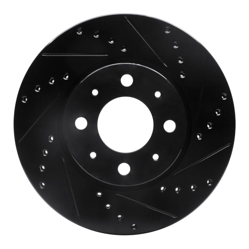 R1 Concepts — R1 93-95 Volvo 850 Front Right Drilled & Slotted Black Brake Rotor
R1 Brake Rotor Drill