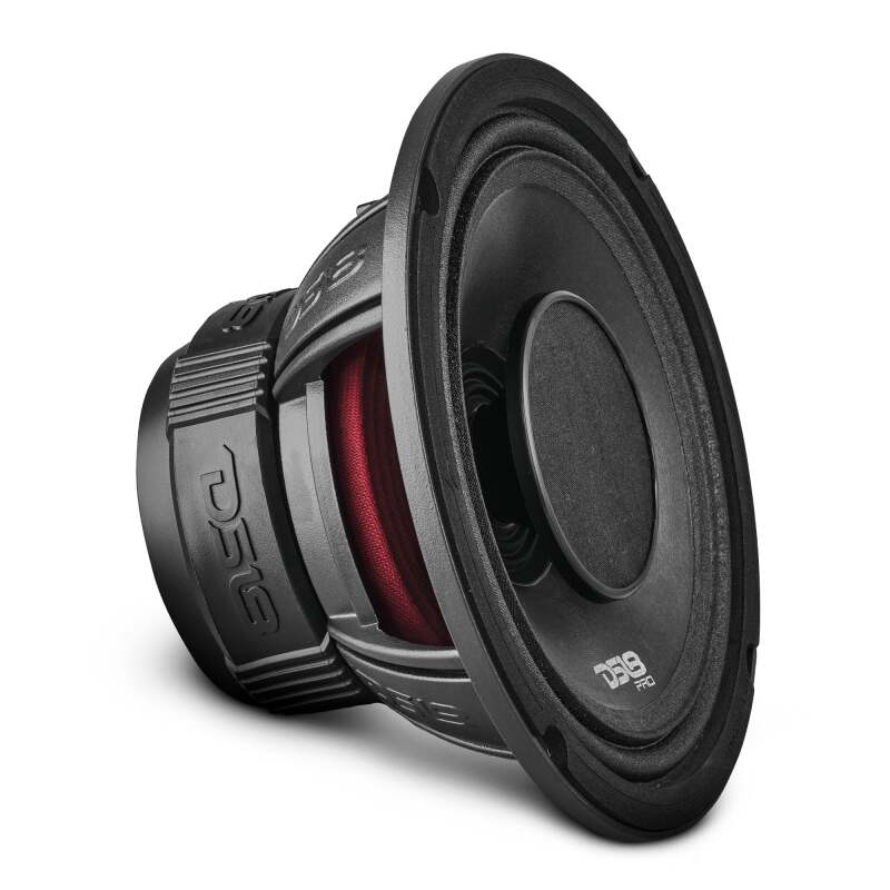 DS18 — DS18 8in 250 Watts RMS 4 ohm Mid-Range Loudspeaker w/ Water Resistant Cone