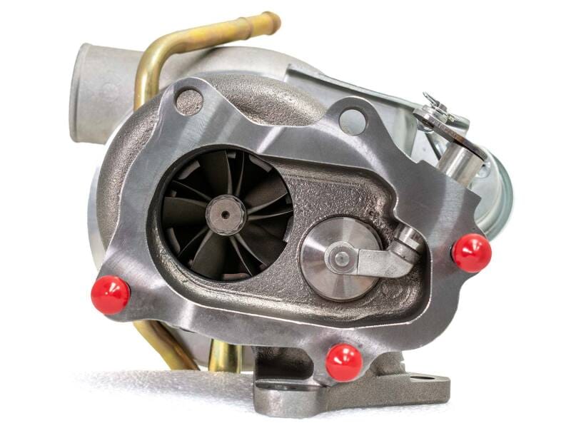Forced Performance — Forced Performance Subaru STi Green UHF Turbo 60mm Black Housing MVI WG w/Oil Line (Drop Ship Only)