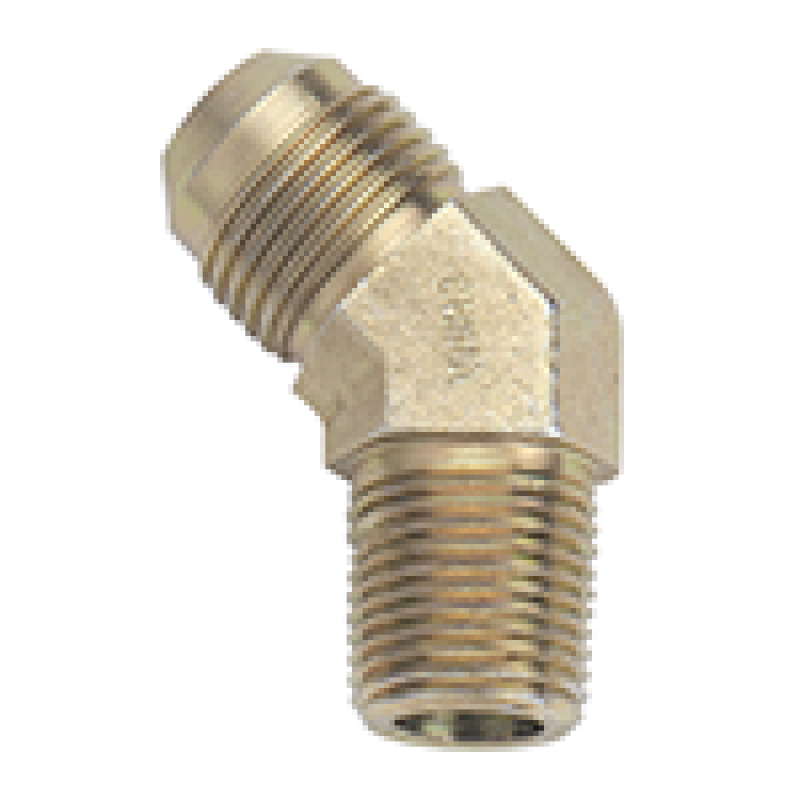 Fragola — Fragola -4AN x 1/8 NPT 45 Degree Adapter - Steel