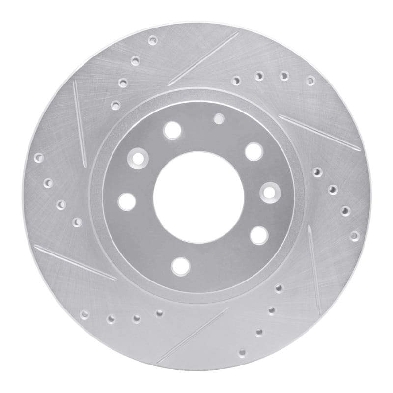 R1 Concepts — R1 06-15 Mazda MX-5 Miata Front Left Drilled & Slotted Silver Brake Rotor
R1 Brake Rotor Drill