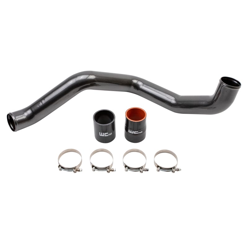 Wehrli — Wehrli 20-24 Chevrolet 6.6L L5P Duramax Driver Side 3in Intercooler Pipe - Cat Yellow
D IC Pipe 20-25 CAT