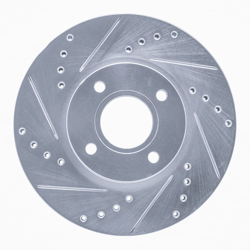 R1 Concepts — R1 14-23 Ford Fiesta (USA/Canada) Front Left Drilled & Slotted Silver Brake Rotor
R1 Brake Rotor Drill
