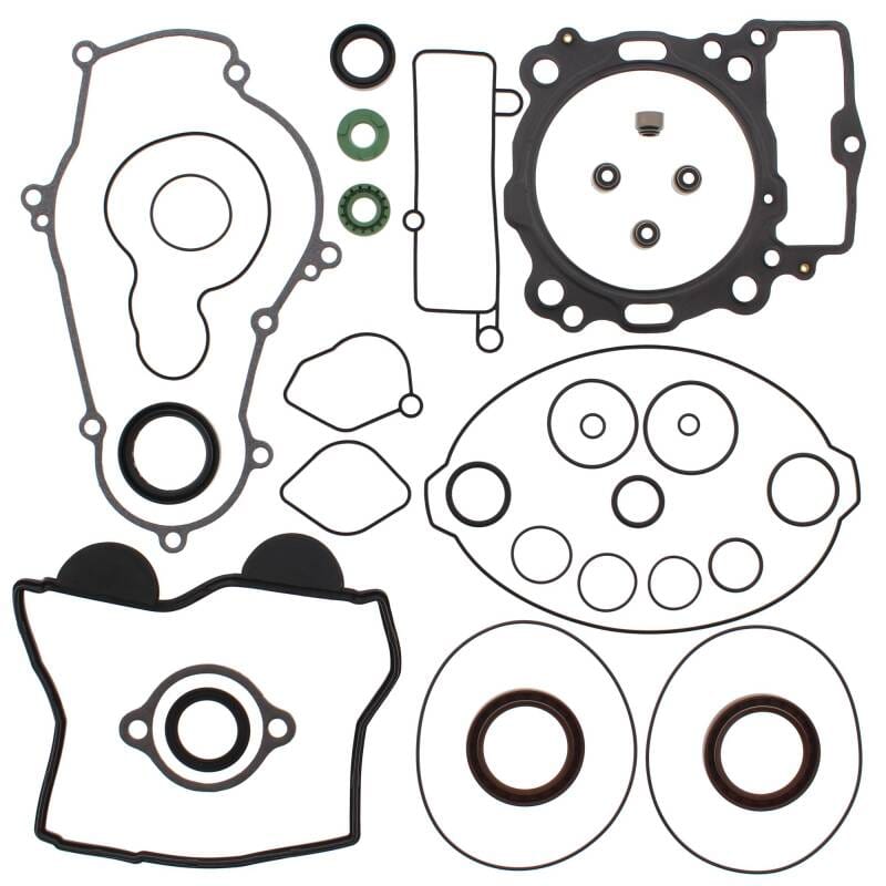 Vertex Pistons — Vertex Gaskets 09-10 KTM SX 505 ATV Complete Gasket Kit w/ Oil Seals