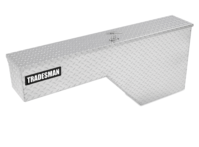 Tradesman — Tradesman Aluminum Fender Well Truck Tool Box (60in.) - Brite