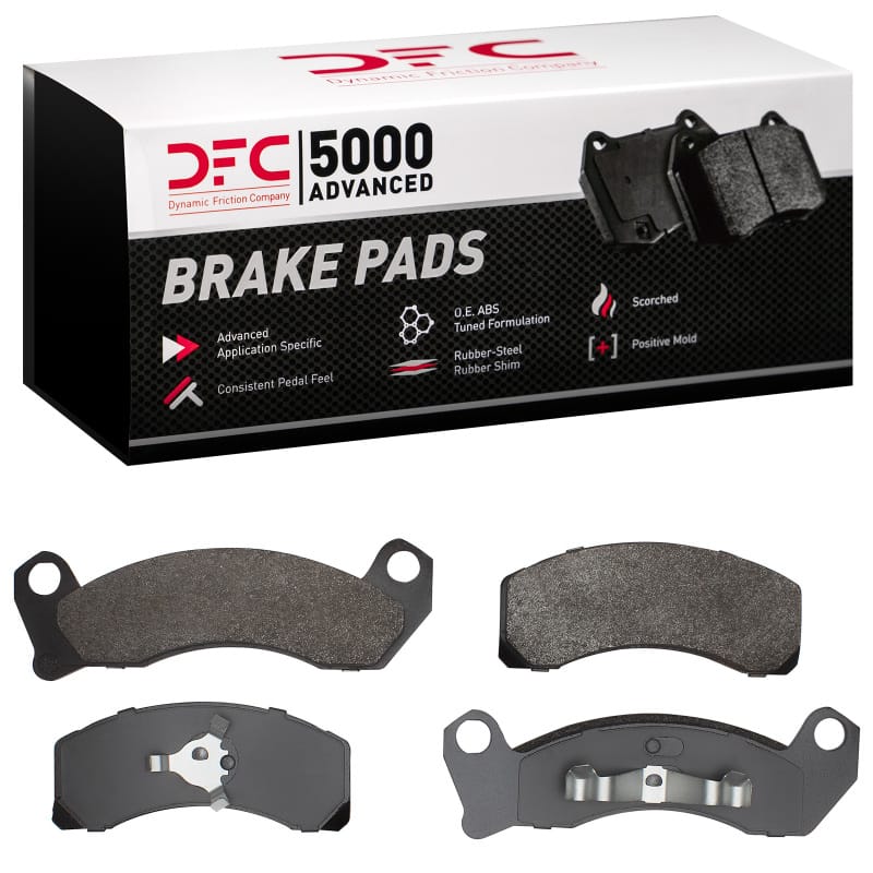 DFC — DFC 81-94 Ford Crown Victoria Front 5000 Advanced Semi Metallic Brake Pads
DFC Brake Pad Set