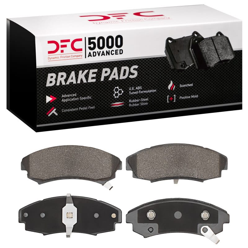 DFC — DFC 86-92 Buick Reatta Front 5000 Advanced Semi Metallic Brake Pads
DFC Brake Pad Set