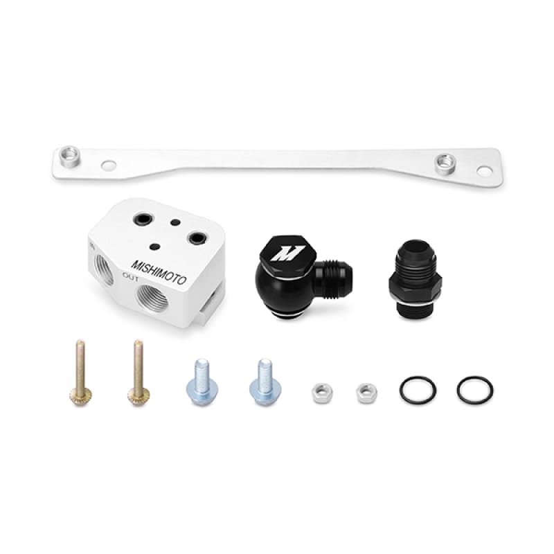 Mishimoto — Mishimoto 04-06 Pontiac GTO LS1/LS2 Front-Sump Oil Cooler Adapter
Oil Cooler Adapter