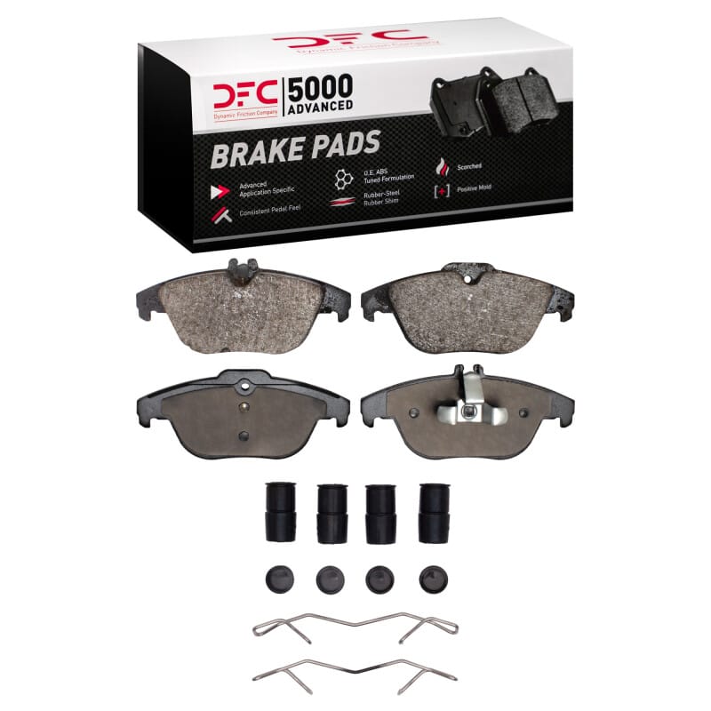 DFC — DFC 09-15 Mercedes-Benz GLK280 (Mexico) Rear 5000 Advanced Ceramic Brake Pads and Hardware Kit
DFC Brake Pad Set