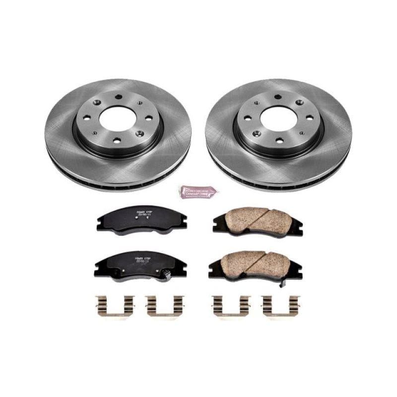 PowerStop — Power Stop 04-09 Kia Spectra Front Autospecialty Brake Kit