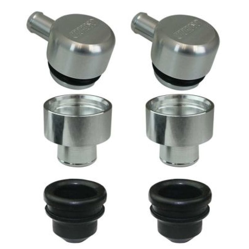 Moroso — Moroso COPO 3/4in Hose Valve Cover Breathers