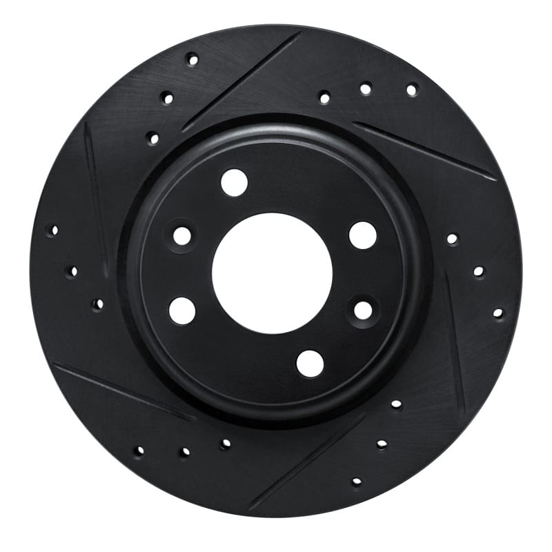 R1 Concepts — R1 15-19 Renault Logan (Mexico) Front Left Drilled & Slotted Black Brake Rotor
R1 Brake Rotor Drill