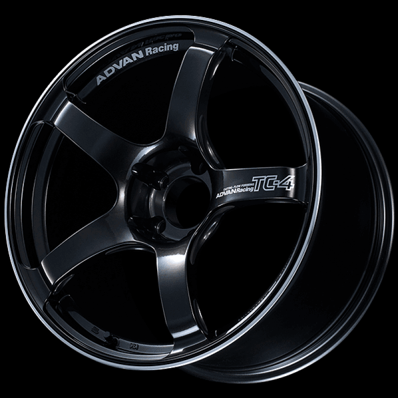 Advan — Advan TC4 18x8 +37 5x100 Racing Black Gunmetallic and Ring Wheel