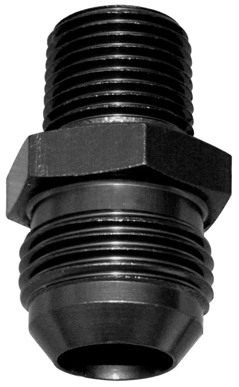 Moroso — Moroso 1/2in NPT to -12An Fitting - Aluminum - Single