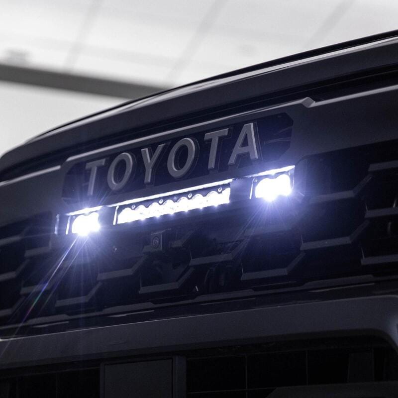 Baja Designs — Baja Designs 2024+ Toyota Tacoma (Incl. TRD Pro) 10in. S8/S2 Pro Grille Kit - Clear