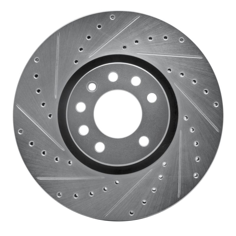 R1 Concepts — R1 03-11 Cadillac BLS (Mexico) Front Left Drilled & Slotted Silver Brake Rotor
R1 Brake Rotor Drill