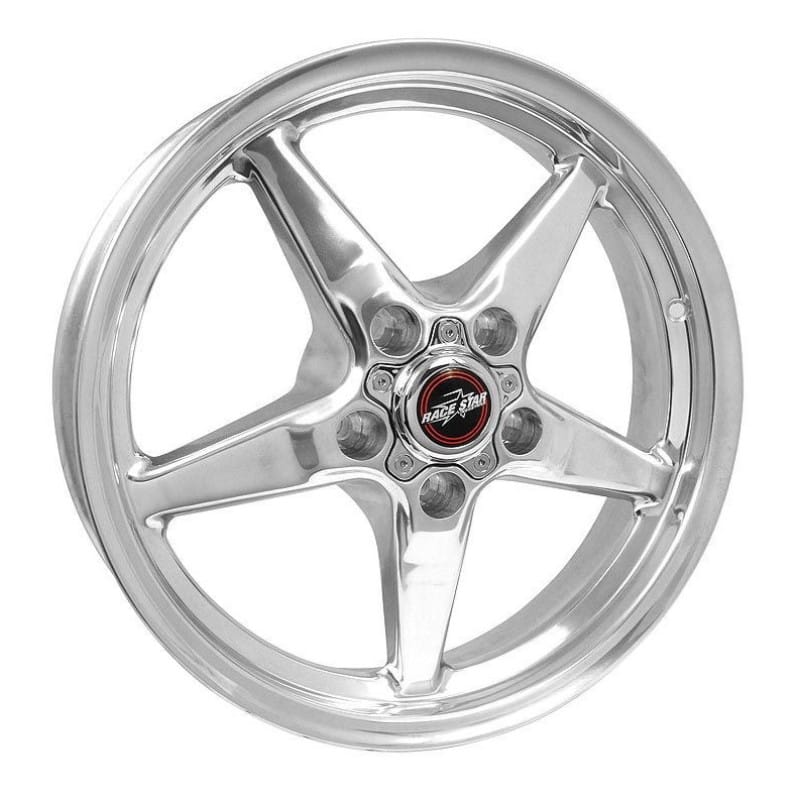 Race Star — Race Star 92 Drag Star 17x4.50 5x4.75bc 2.25bs Direct Drill Polished Wheel