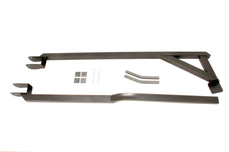 BMR Suspension — BMR 82-82 3rd Gen F-Body Weld-On Boxed Subframe Connector (Outside Frame Exhaust) - Black Hammertone