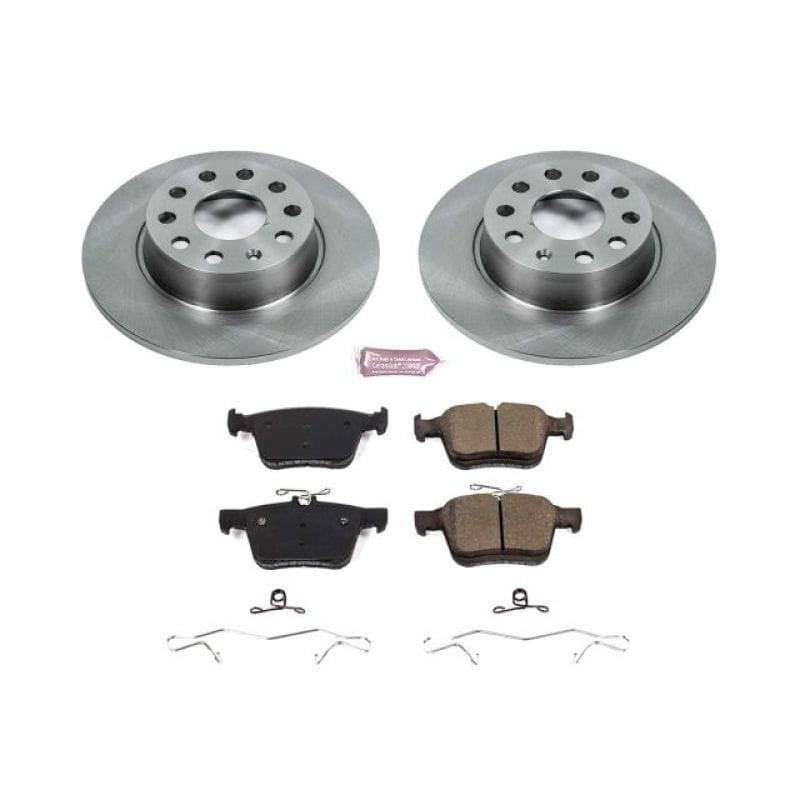 PowerStop — Power Stop 15-18 Audi A3 Rear Autospecialty Brake Kit