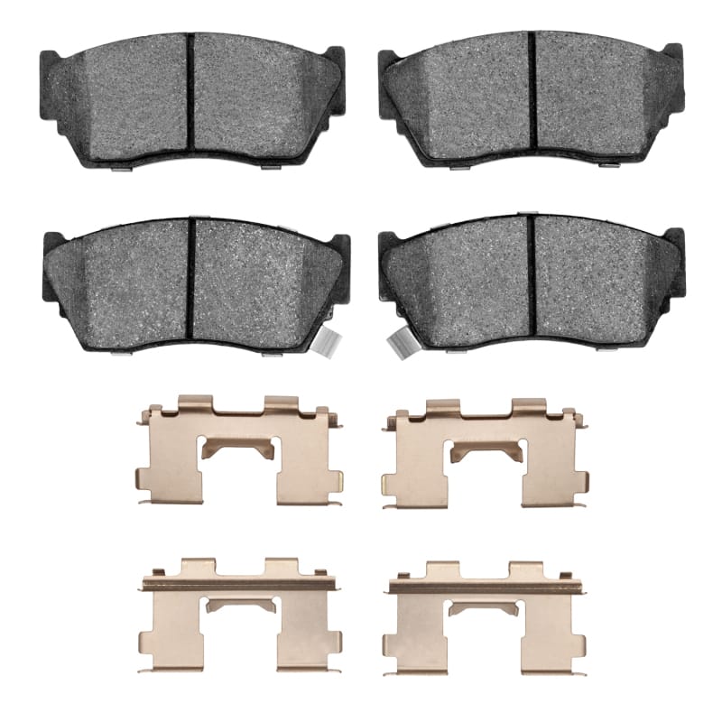 DFC — DFC 91-17 Nissan Tsuru (Mexico) Front 5000 Advanced Semi Metallic Brake Pads and Hardware Kit
DFC Brake Pad Set
