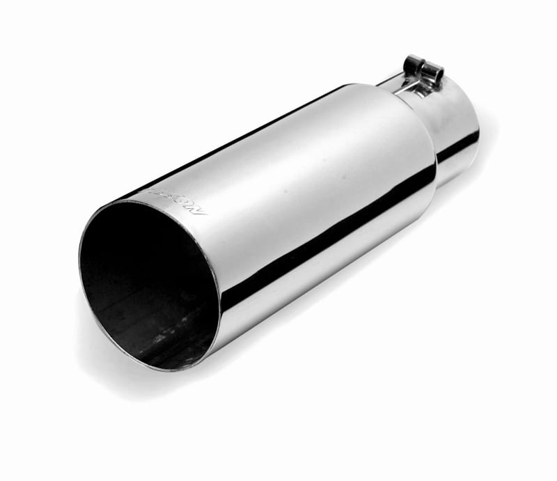 Gibson — Gibson Rolled Edge Angle-Cut Tip - 4in OD/2.25in Inlet/12in Length - Stainless
Exhaust Tip