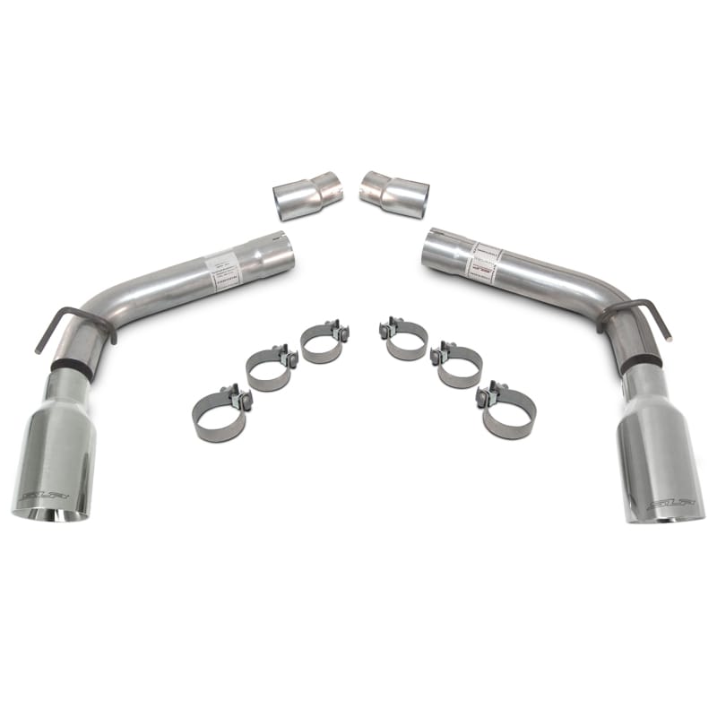 SLP — SLP 2010-2015 Chevrolet Camaro 3.6L LoudMouth Axle-Back Exhaust w/ 4in Tips